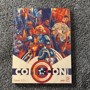 2018 San Diego Comic-Con SDCC Souvenir Book Program Avengers Mondo Cover